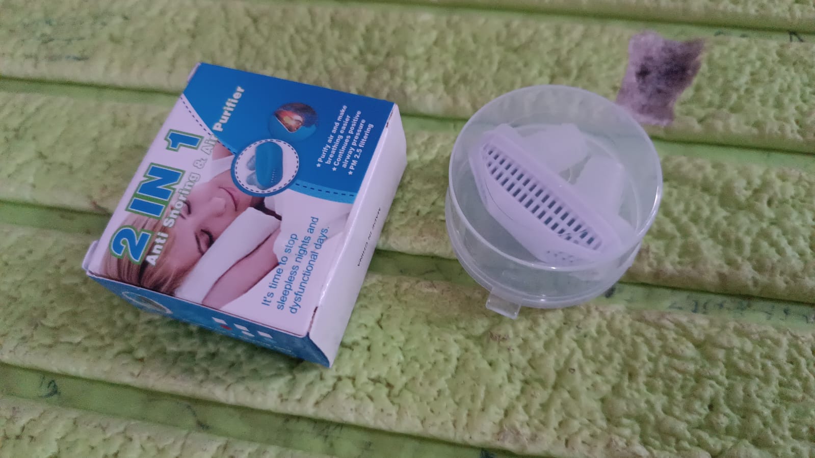 2 in 1 Anti Snoring and Air Purifier Nose Clip Anti Snoring Device (1 Pc / With Plastic Case) 2 in 1 Anti Snoring and Air Purifier Nose Clip Anti Snoring Device (1 Pc / With Plastic Case)